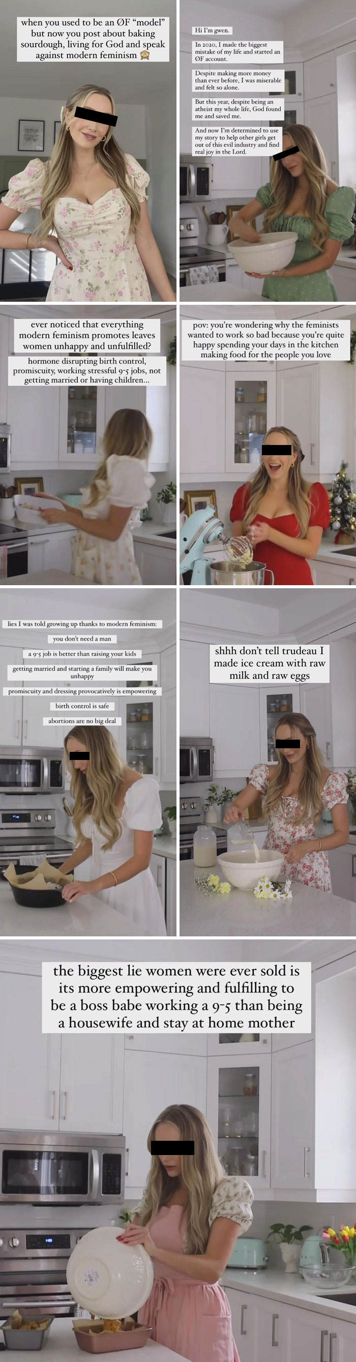 Wears Dress, So Obviously Feminism Bad