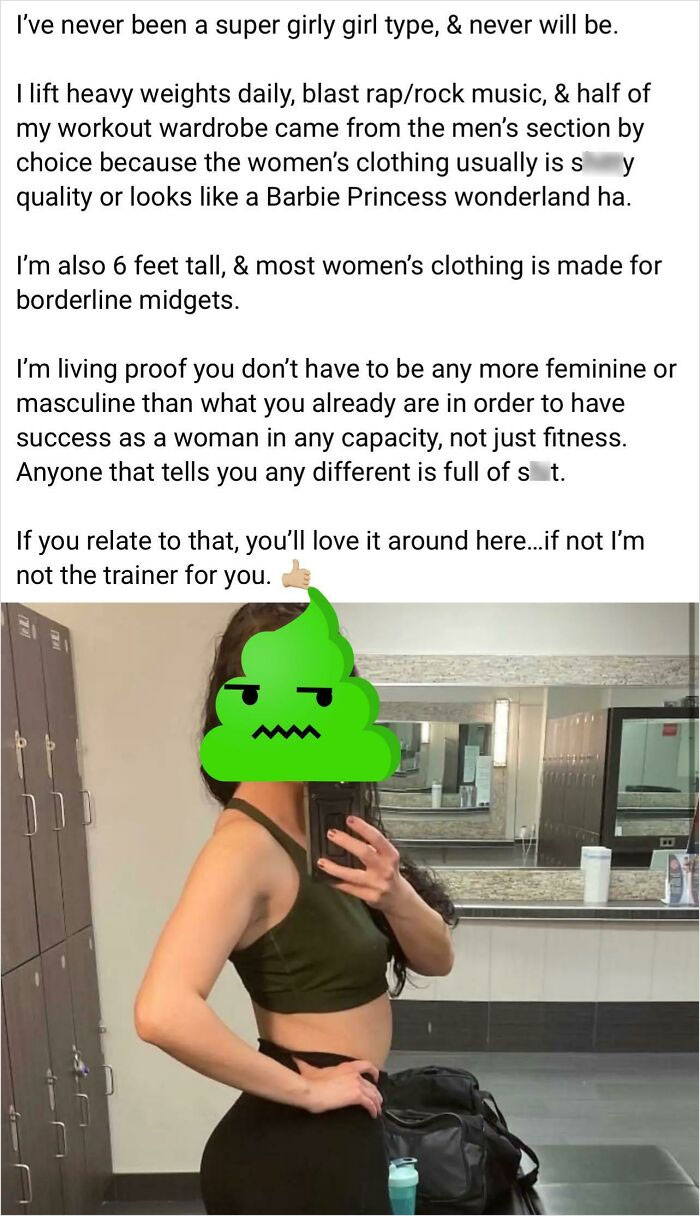 My Sports Bra Is From The Men’s Section