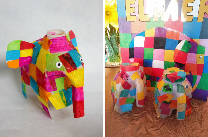 Milk Jug Elmer. Almost Got It