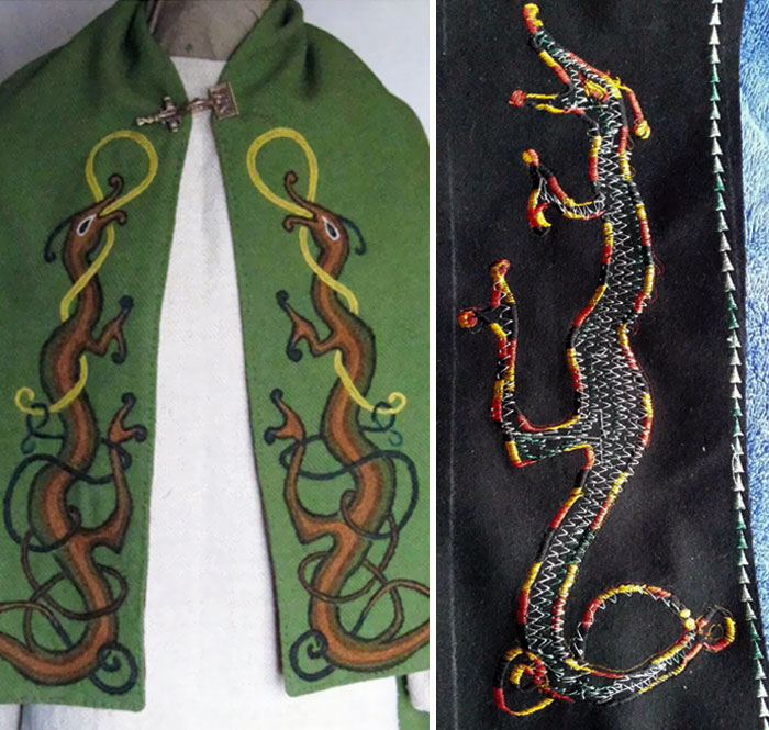 Tried Out An Embroidery Pattern I Saw On Pinterest