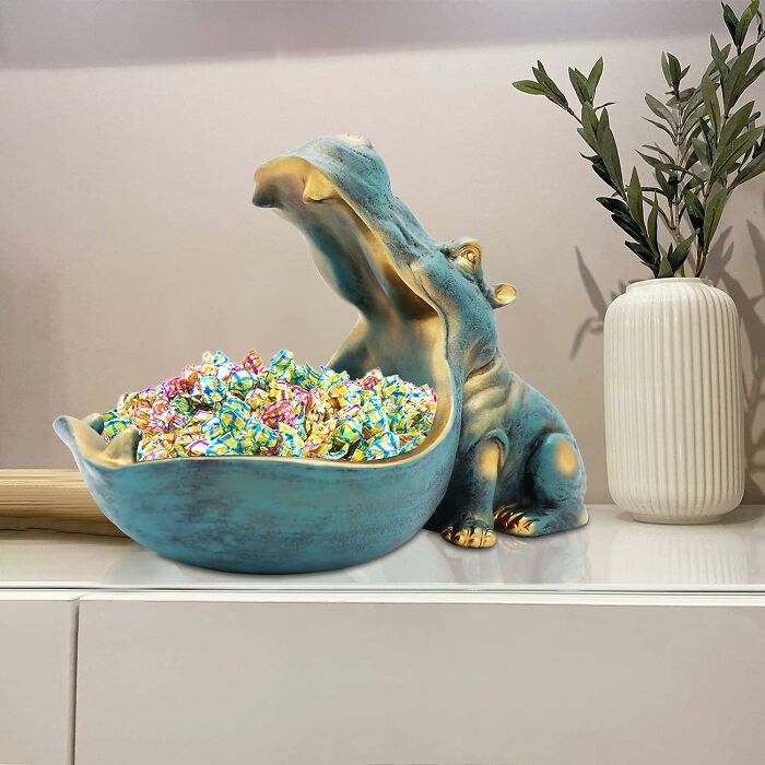 Elevate Your Home Decor With The Aboxoo Hippo Statue! 
