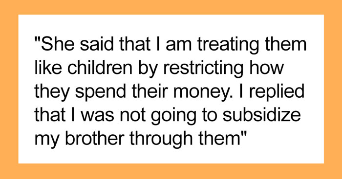 Parents Upset Daughter Cut Their Allowance By $200, The Amount They Kept Transferring To Her Brother