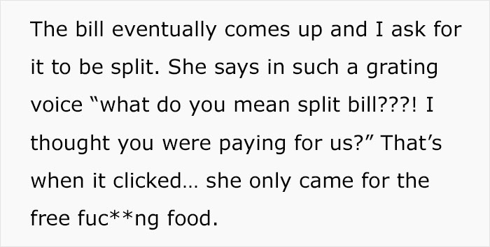 Aunt Racks Up $300 In Food, Is Shocked When She Hears They're Splitting The Bill Aunt Racks Up $300 In Food, Is Shocked When She Hears They're Splitting The Bill