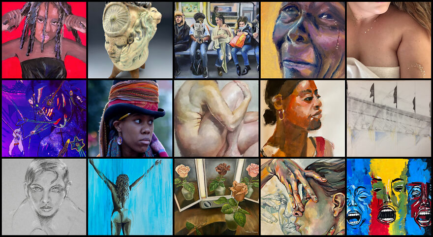 78 Artists Interpret The Colors Of Skin