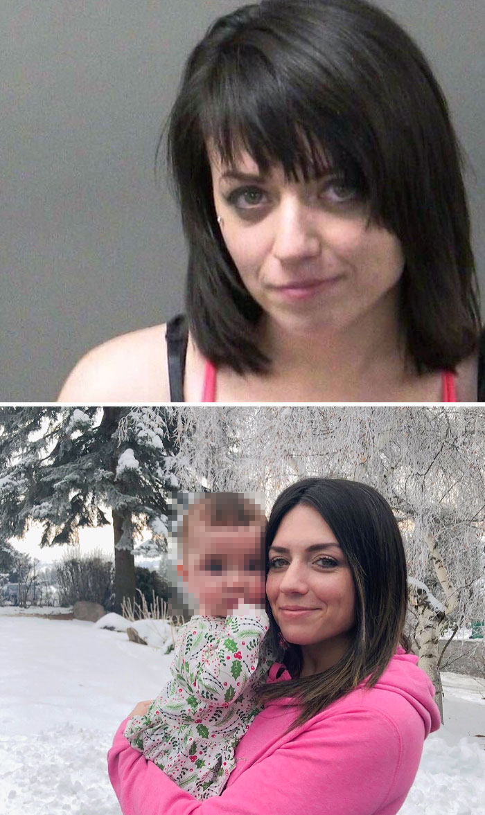 Woman showing transformation in before and after pictures demonstrating what happens when people overcome a*******n.