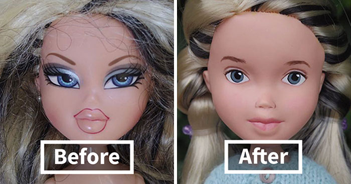 30 Times Old Dolls Got Another Life And Down-To-Earth Look By This Artist