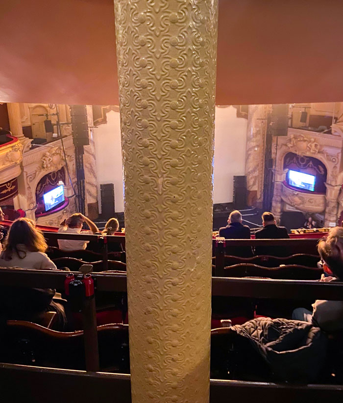 My Last Night's View At The Kings Theatre, Portsmouth, UK