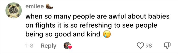 Stranger Makes Baby A Beanie On Flight, Kind Gesture Touches Millions, Including Michelle Obama Stranger Makes Baby A Beanie On Flight, Kind Gesture Touches Millions, Including Michelle Obama