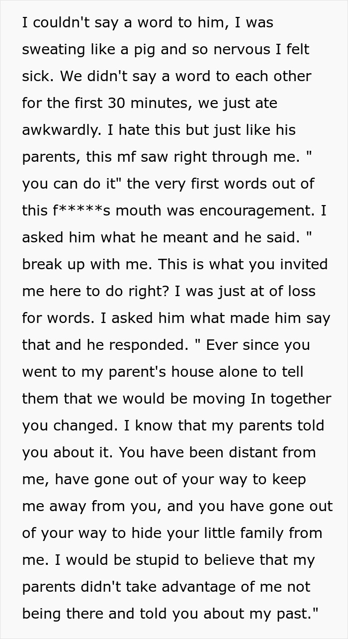 Woman Dumps Her BF After His Parents Warn Her Not To Leave Him Alone With Her Pets Woman Dumps Her BF After His Parents Warn Her Not To Leave Him Alone With Her Pets