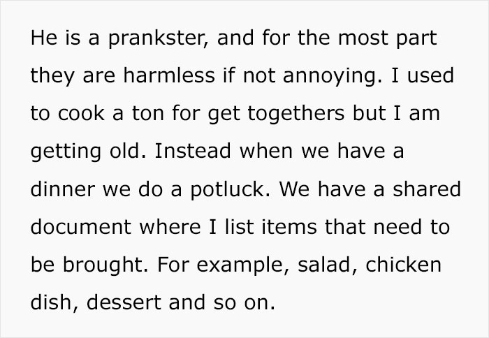 "AITA For Kicking Out My Son-In-Law For Bringing 'Salad' Like I Asked?"