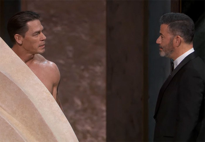 &ldquo;You Can&rsquo;t See Me&rdquo;: John Cena Pulls Hilarious Streaking Stunt At The 2024 Oscars