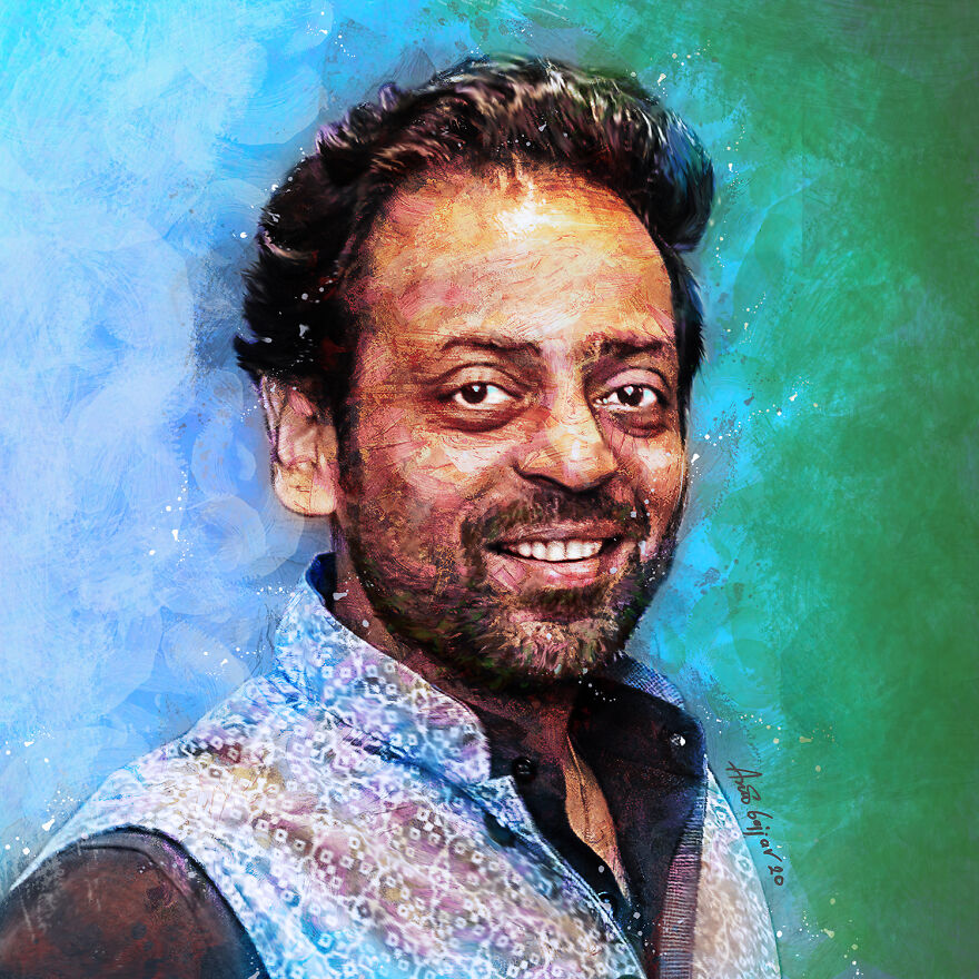 I Turn Your Favorite Photos Into Digital Portraits In A Canvas Painting Style (17 Pics)