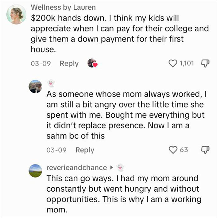 TikToker Asks Women If They Would Rather Make $200K A Year Or Be A SAHM, Starts A Huge Debate Online