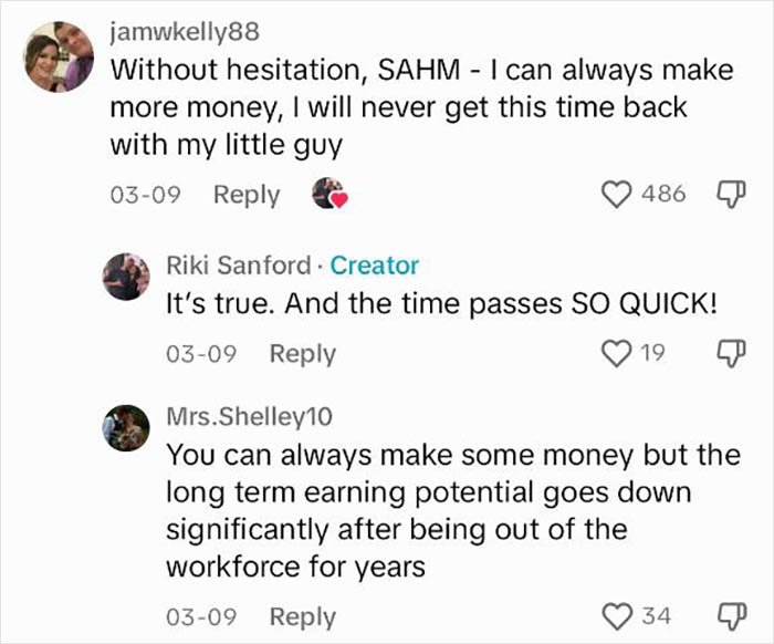 TikToker Asks Women If They Would Rather Make $200K A Year Or Be A SAHM, Starts A Huge Debate Online