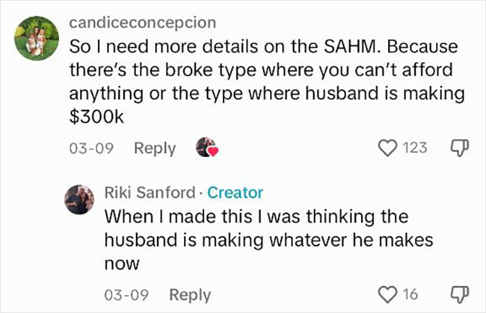 TikToker Asks Women If They Would Rather Make $200K A Year Or Be A SAHM, Starts A Huge Debate Online