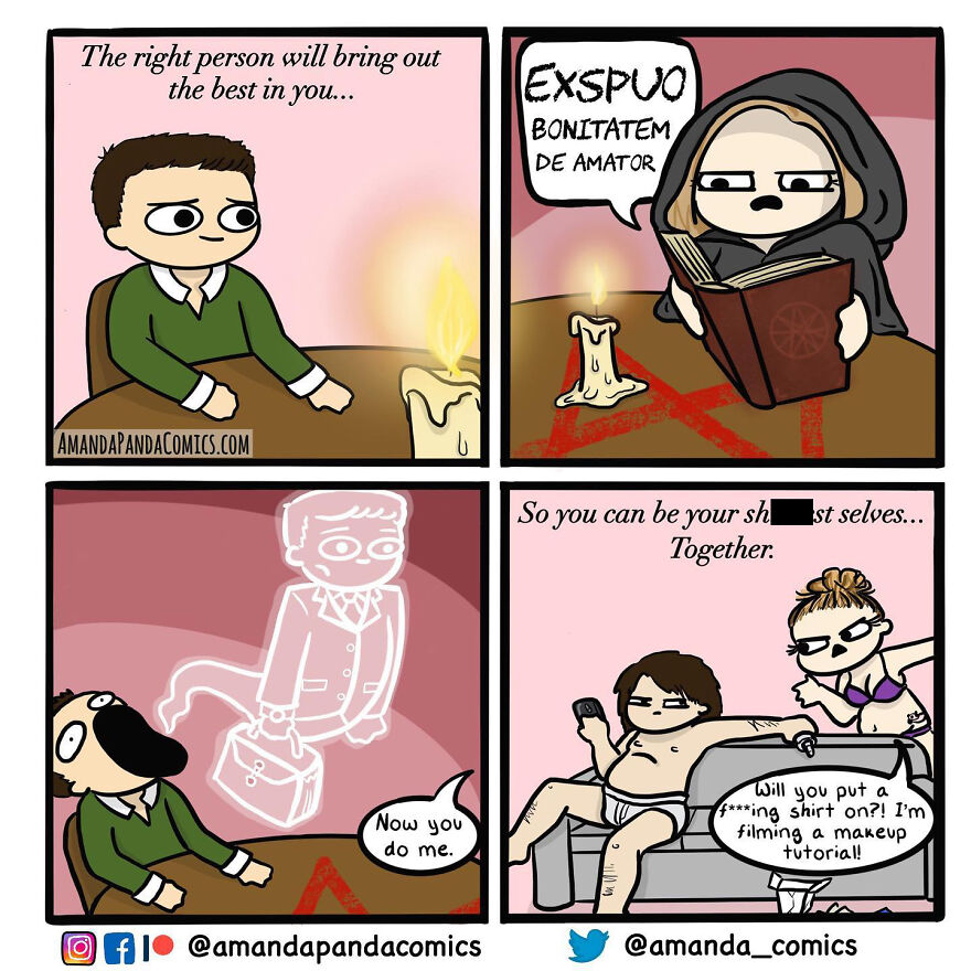 Here Are The Quirky And Fantastic Comics From Amanda Panda