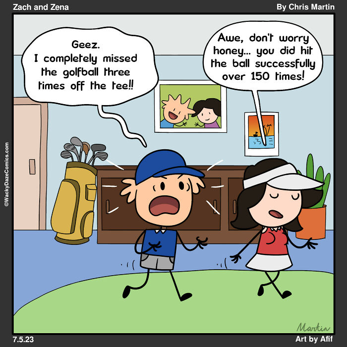 Introducing My "Zach And Zena" Cartoons