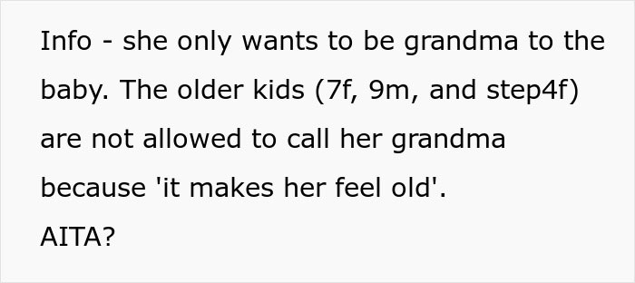 “AITA For Not Letting My Mother Identify As A Grandmother To My Child On Social Media?” “AITA For Not Letting My Mother Identify As A Grandmother To My Child On Social Media?”
