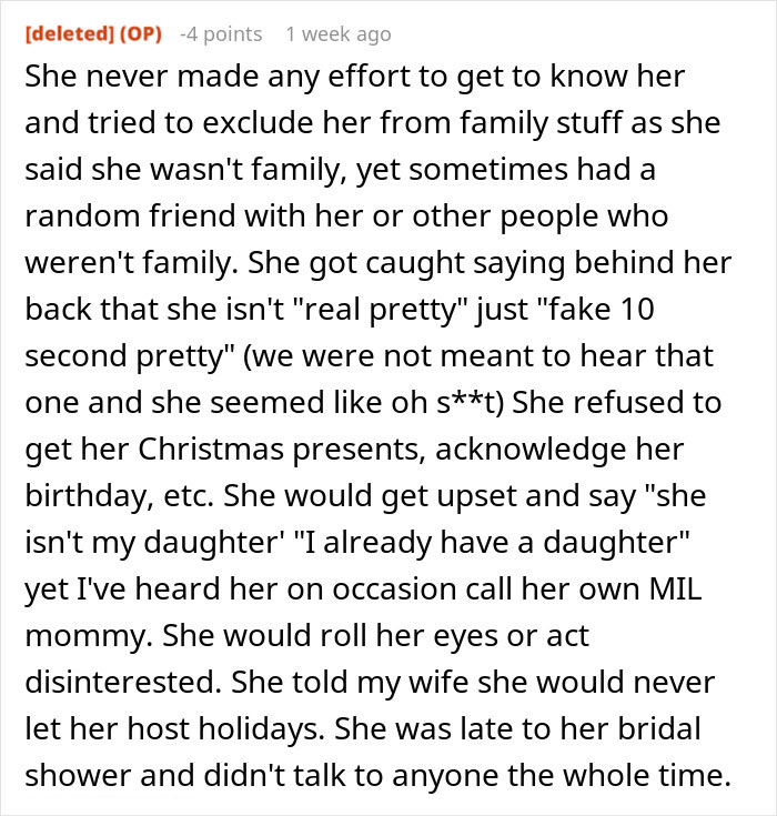 Bride “Pranks” Groom’s Mother, He Finally Decides To Call Her Out For The Mean Behavior Bride “Pranks” Groom’s Mother, He Finally Decides To Call Her Out For The Mean Behavior