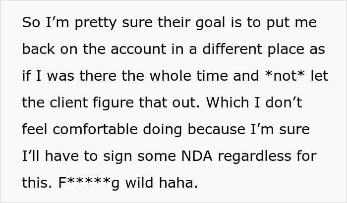 Person Gets Fired, Is Asked Why Their Project Isn't Completed Two Months Later - 22