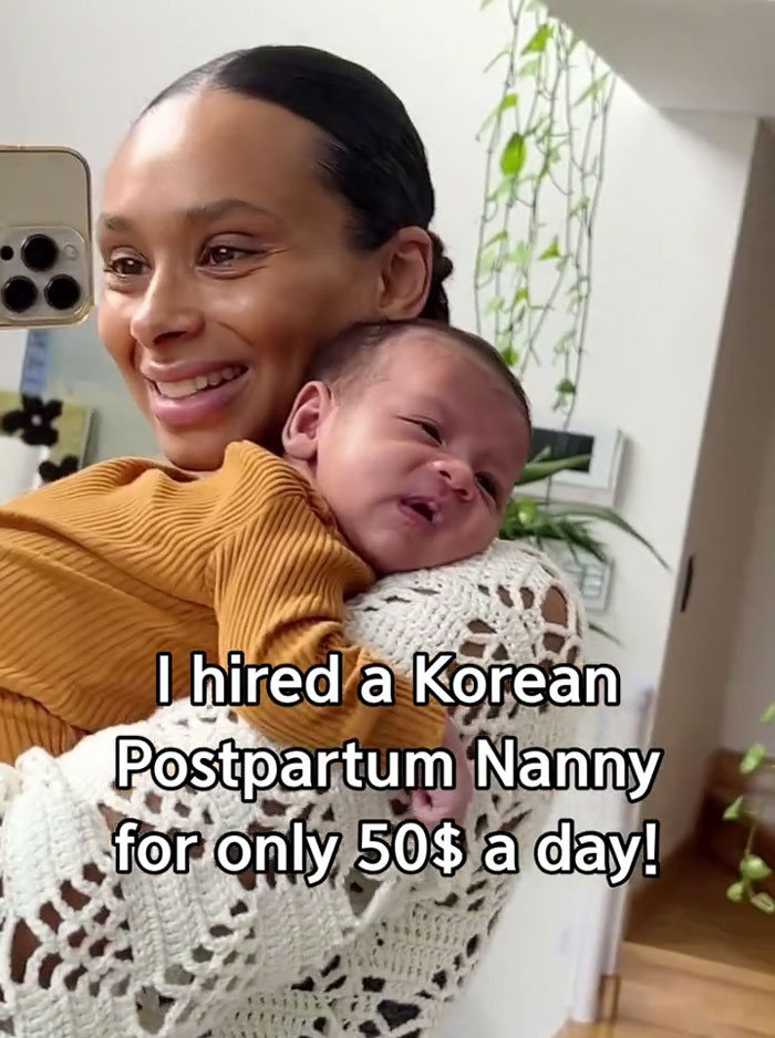 Woman Shares What Life Is Like With A Korean Postpartum Nanny, Goes Viral On TikTok Woman Shares What Life Is Like With A Korean Postpartum Nanny, Goes Viral On TikTok