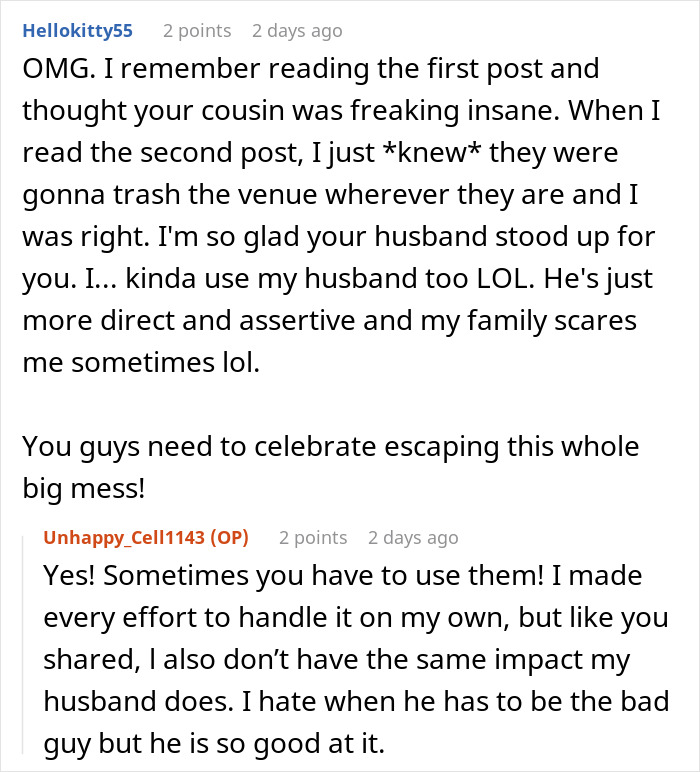 Woman Offers To Host Cousin’s Wedding, Changes Her Mind After Bridezilla Shows Her True Colors Woman Offers To Host Cousin’s Wedding, Changes Her Mind After Bridezilla Shows Her True Colors