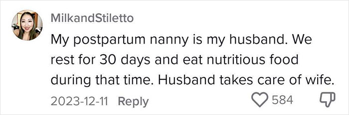 Woman Shares What Life Is Like With A Korean Postpartum Nanny, Goes Viral On TikTok Woman Shares What Life Is Like With A Korean Postpartum Nanny, Goes Viral On TikTok