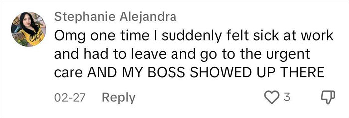 Woman In Shock When She Woke Up To Her Boss At The End Of Her Bed After Calling In Sick