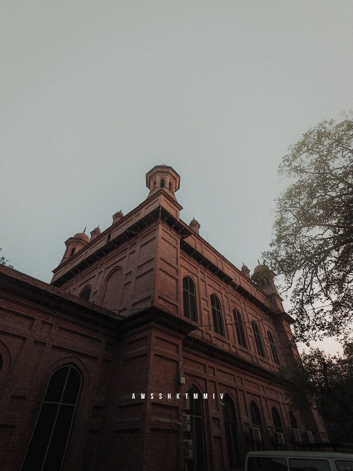 Front Building Of College