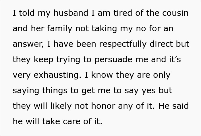 Woman Offers To Host Cousin’s Wedding, Changes Her Mind After Bridezilla Shows Her True Colors Woman Offers To Host Cousin’s Wedding, Changes Her Mind After Bridezilla Shows Her True Colors