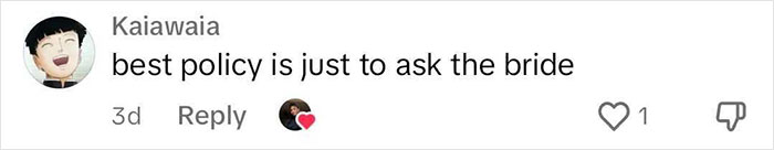 &ldquo;Hard No&rdquo;: Woman&rsquo;s Question About &ldquo;Western Wedding Etiquette&rdquo; Gets Massive Online Response