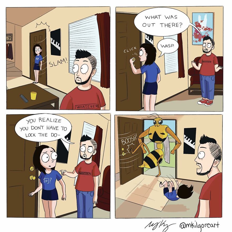 Have Fun With Mindy Kilgore's Silly And Not-So-Innocent Comics (27 Pics)