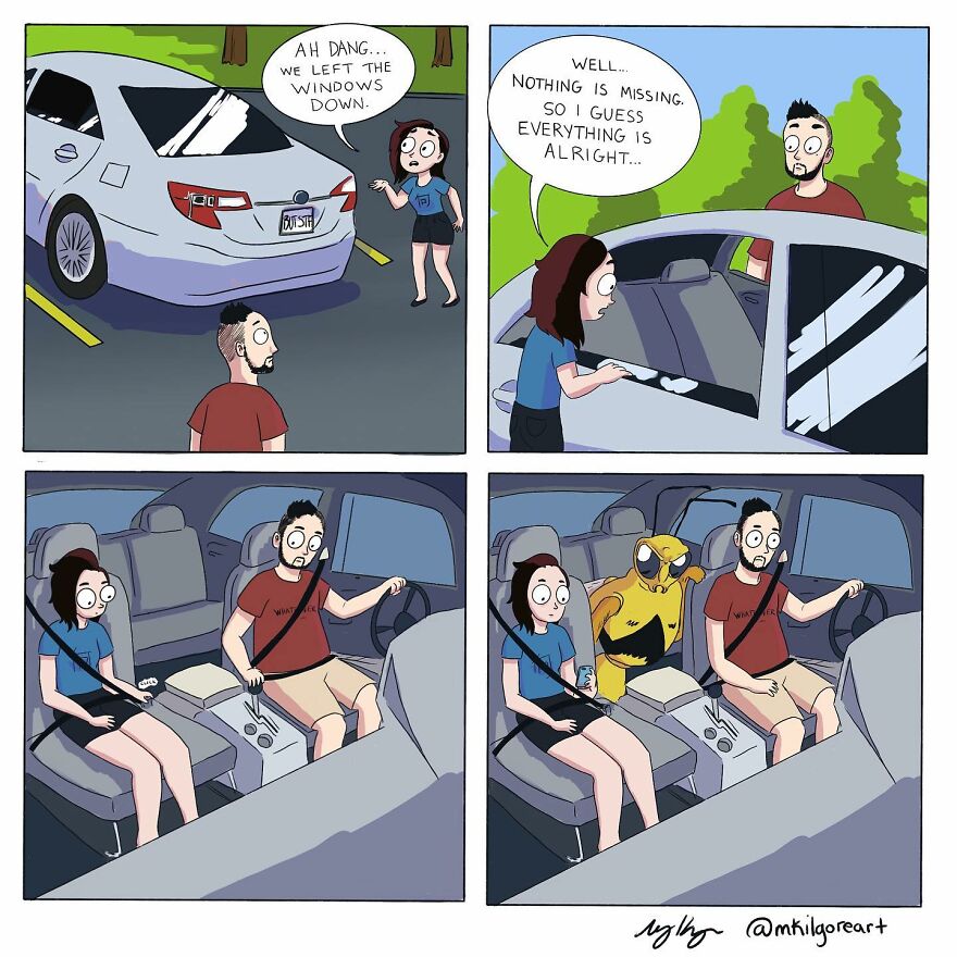 Have Fun With Mindy Kilgore's Silly And Not-So-Innocent Comics (27 Pics)