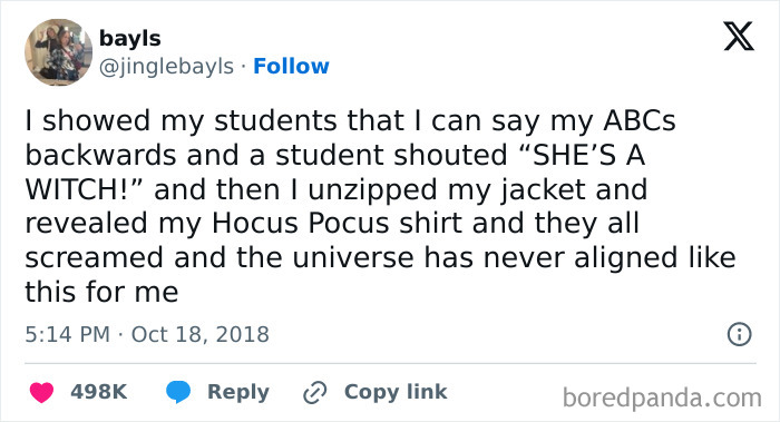 Coolest Teacher Ever