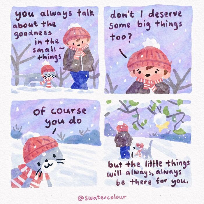 Artist Helps Calm Anxious Minds With The Comforting Cat Comics (38 New Pics)