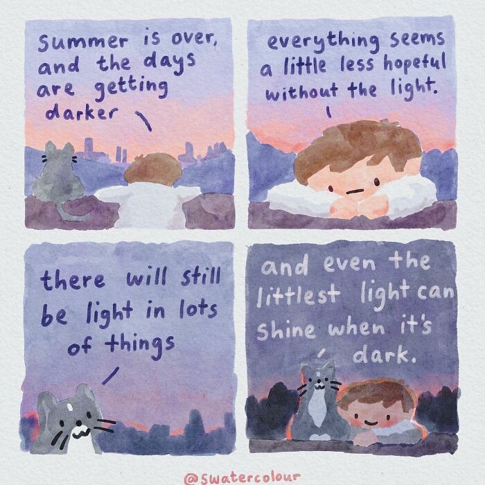 Artist Helps Calm Anxious Minds With The Comforting Cat Comics (38 New Pics)