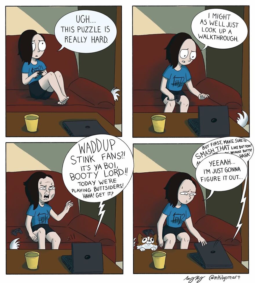 Have Fun With Mindy Kilgore's Silly And Not-So-Innocent Comics (27 Pics)