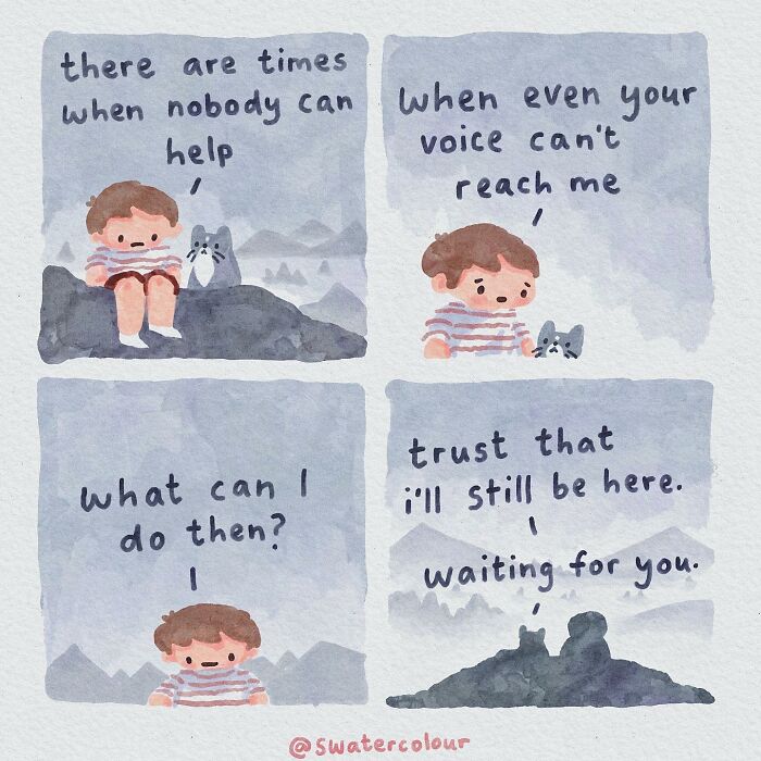 Artist Helps Calm Anxious Minds With The Comforting Cat Comics (38 New Pics)