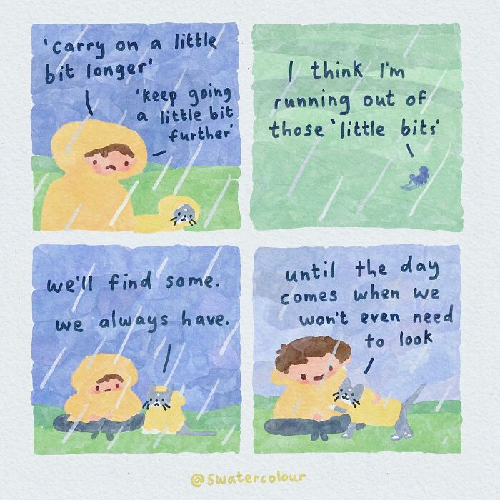 Artist Helps Calm Anxious Minds With The Comforting Cat Comics (38 New Pics)