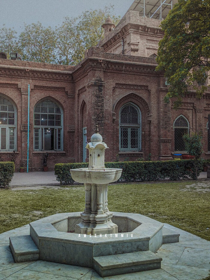 Fountain At Main Courtyard