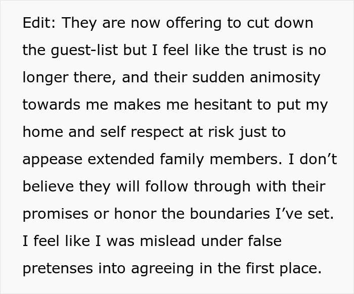 Woman Offers To Host Cousin’s Wedding, Changes Her Mind After Bridezilla Shows Her True Colors Woman Offers To Host Cousin’s Wedding, Changes Her Mind After Bridezilla Shows Her True Colors