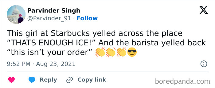 “Not My Order?” I Don’t Know What That Even Means…