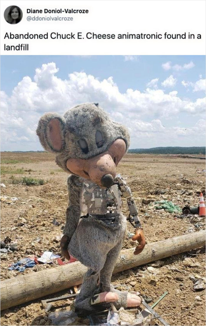 Gotta Respect The Company For Choosing A Rat As Their Mascot