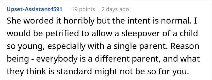 &ldquo;My Daughter Wants To Have A Sleepover - Her Friend&rsquo;s Parents Want To Do A Full Inspection&rdquo;