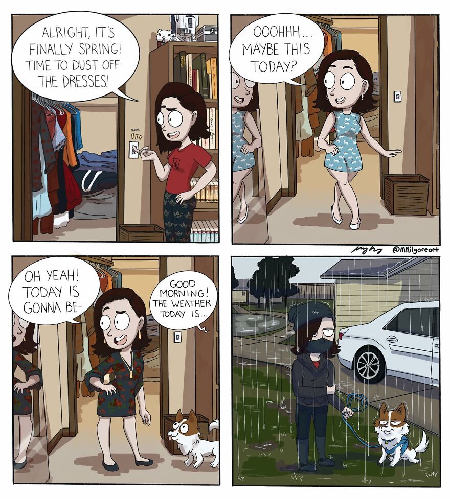 Have Fun With Mindy Kilgore's Silly And Not-So-Innocent Comics (27 Pics)