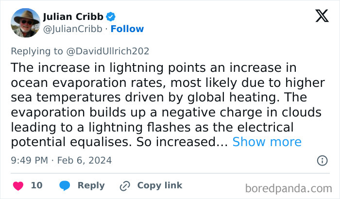 80% Of Lightning Occurs Over The Land, But The Most Extreme Lightning Happens Over The Ocean 80% Of Lightning Occurs Over The Land, But The Most Extreme Lightning Happens Over The Ocean