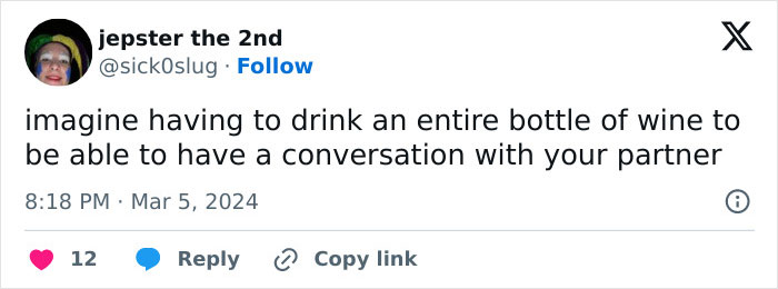 People Are Pointing Out So Many Problems With Couple&rsquo;s Viral &ldquo;Bottle Night&rdquo; Post