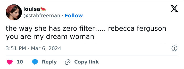 Rebecca Ferguson&rsquo;s Viral Moments From The &ldquo;Dune&rdquo; Press Tour Are Nearly As Good As The Film