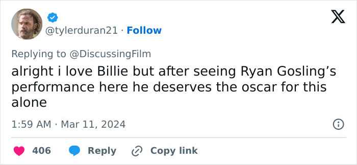 Ryan Gosling’s “I’m Just Ken” Oscars Performance Blew Everyone Away—Including Margot Robbie Ryan Gosling’s “I’m Just Ken” Oscars Performance Blew Everyone Away—Including Margot Robbie