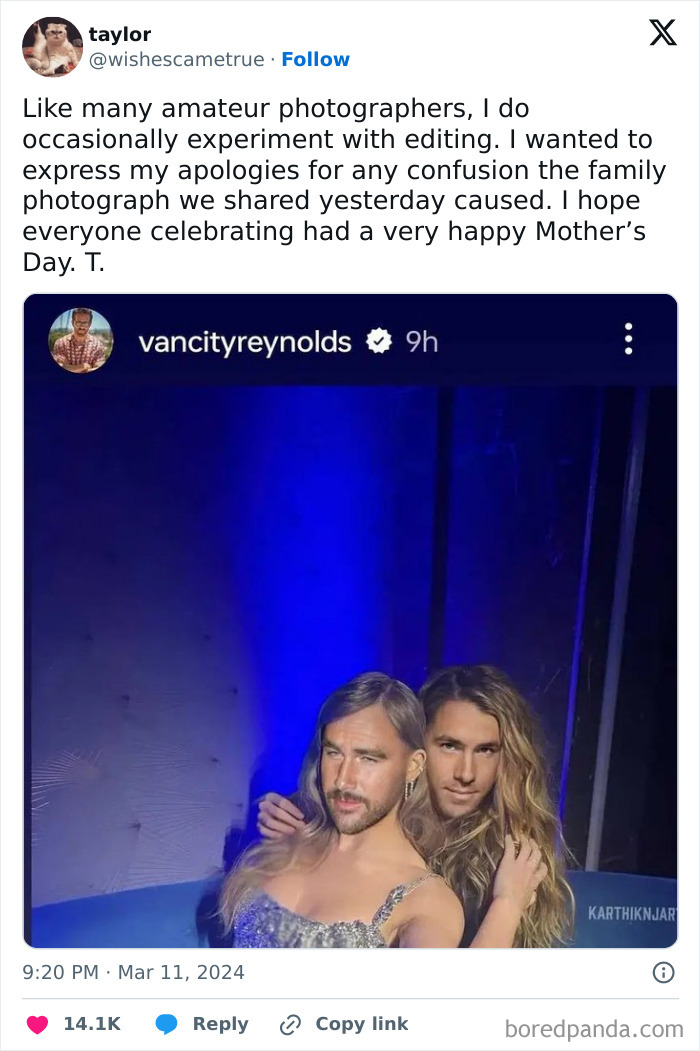 Ryan Reynolds Should Also Issue A Statement